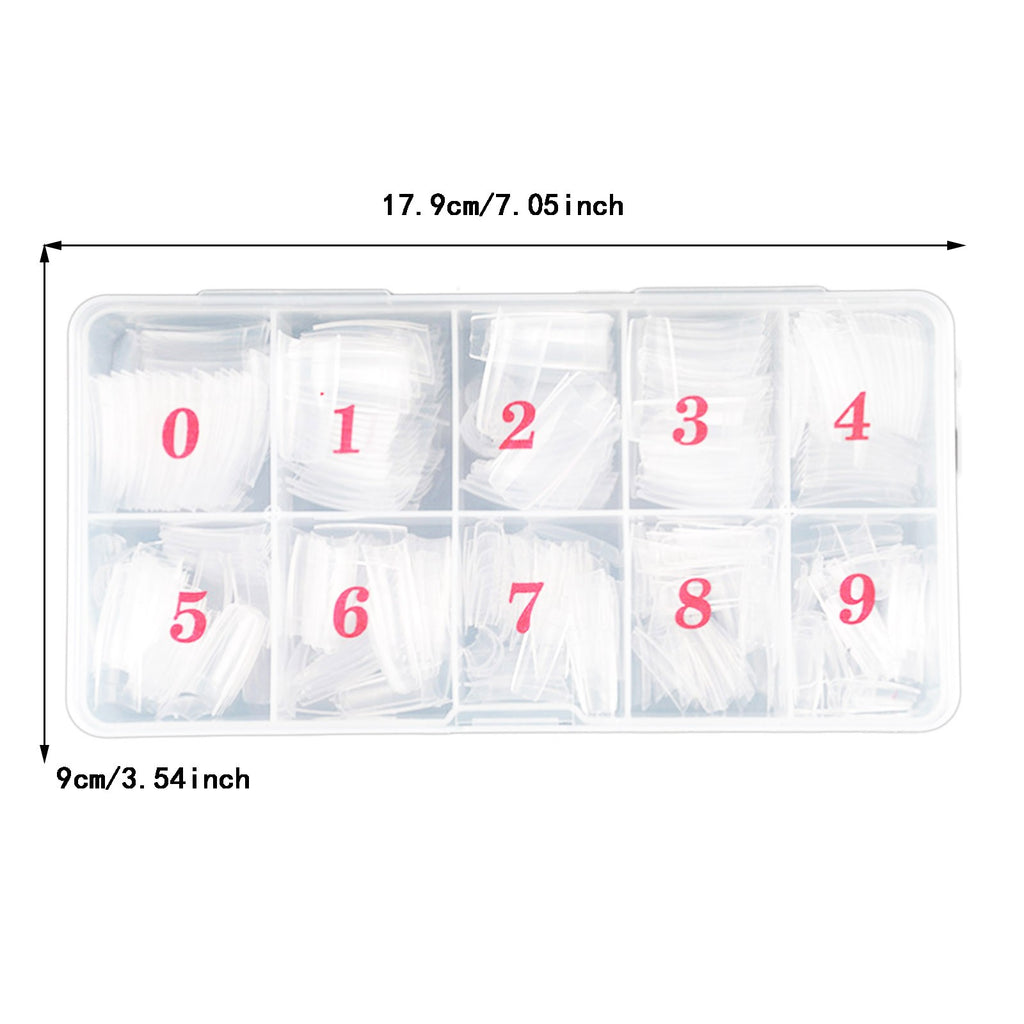 Salon Quality Thin Nails Easy Application No Glue Required Reusable Nail 500 500PCS