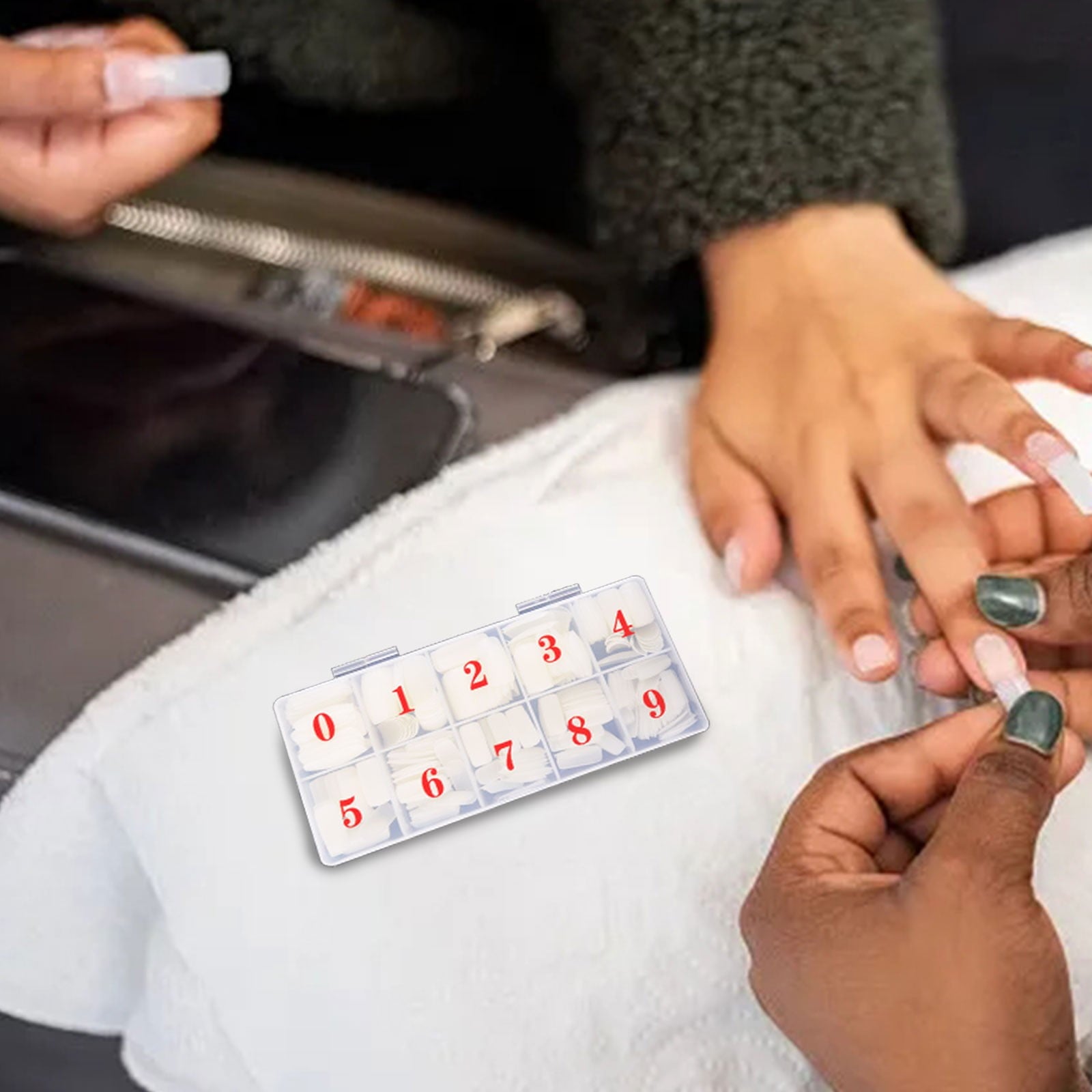 Salon Quality Thin Nails Easy Application No Glue Required Reusable Nail 500 500PCS