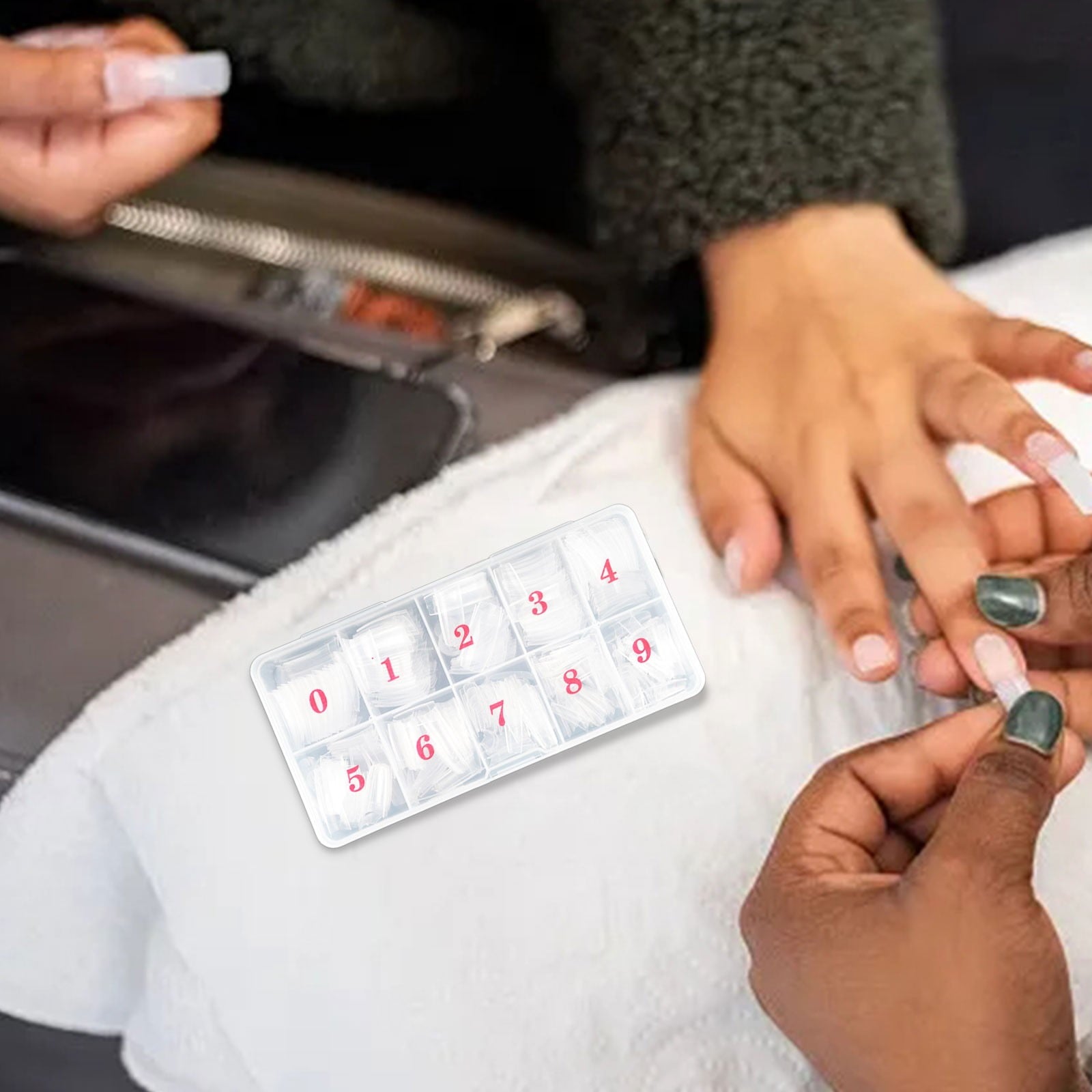 Salon Quality Thin Nails Easy Application No Glue Required Reusable Nail 500 500PCS