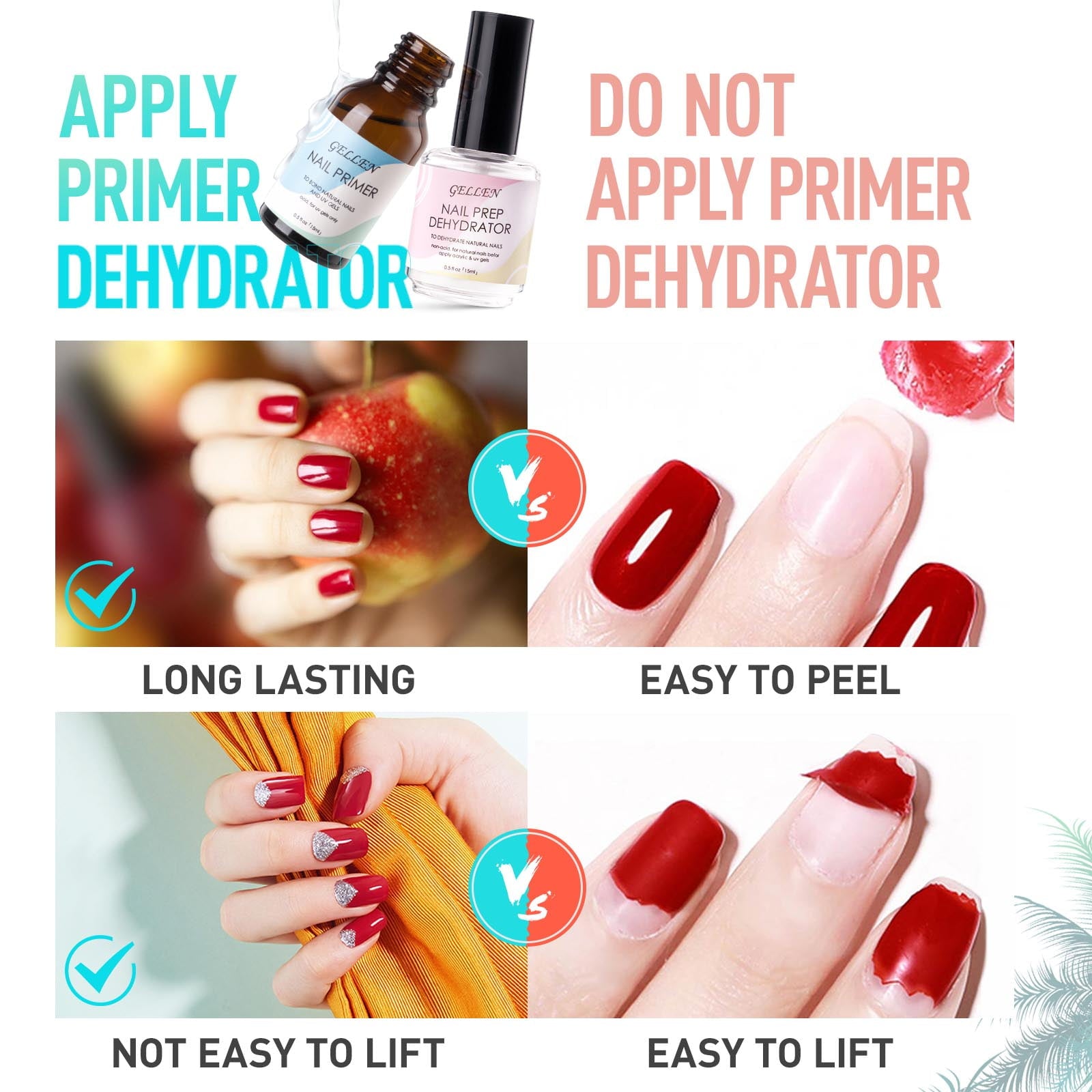 Gellen Gel Nail Kit, Nail Tips and Glue Gel Kit with Base & Top Coat & 5 In 1 Nail Glue Gel, 240Pcs Full Matte Almond Fake Nails Tips and UV Nail Lamp, Fast False Nails Extension Manicure Set