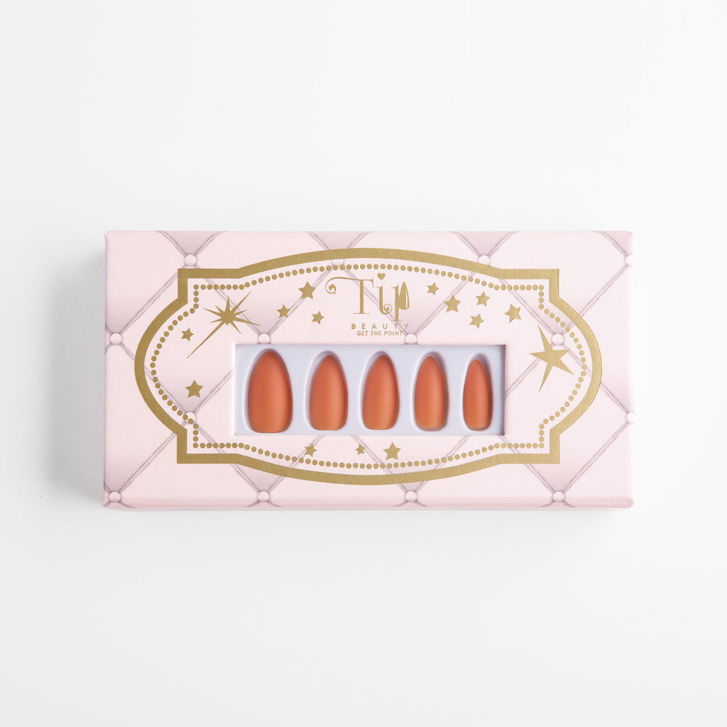 Tip Beauty Press-On Nails, Tangerine Dream