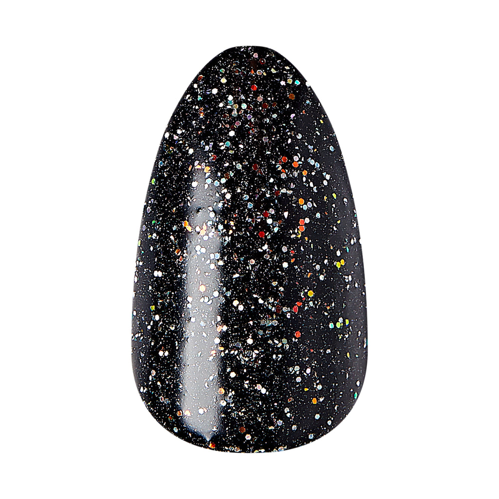KISS imPRESS Press-On Manicure Halloween, Neutral, Medium Length, Almond Shape, 'Goosebumps', 33 Ct.