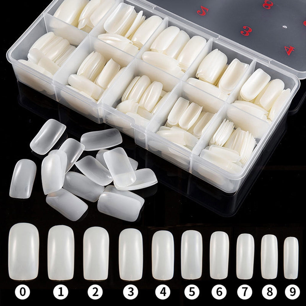Salon Quality Thin Nails Easy Application No Glue Required Reusable Nail 500 500PCS