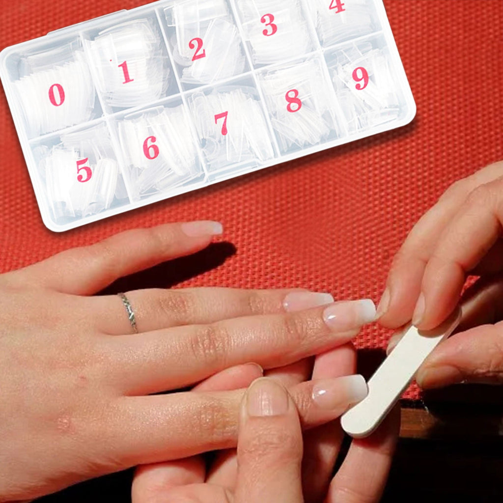 Salon Quality Thin Nails Easy Application No Glue Required Reusable Nail 500 500PCS